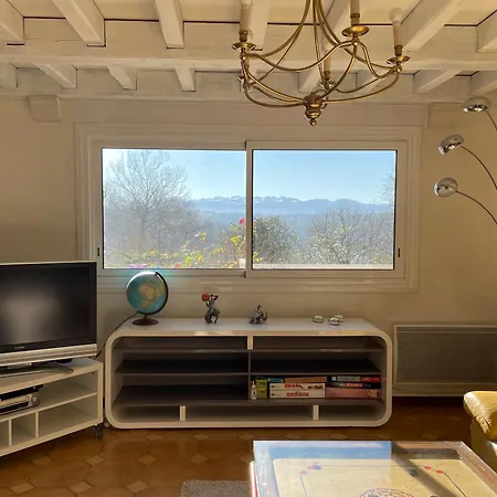 Villa Ideal Famille - Havre De Paix - Vue Pyrenees -spa Laroin